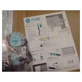 Craft Lot - Cross Stitch, Craft Of The Month, Yarn, Cutting Mat, And Wood Burning