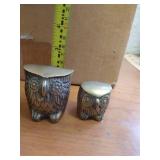 Brass Owls From Thailand