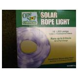 Christmas Lights Lot - Solar Lights & Red/Green Mini Lights