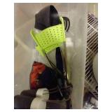 Box Of Misc. Utensils & Gadgets, And New Knife Set