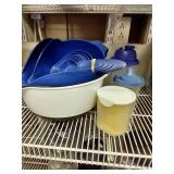 Mixing Bowls, Mixing Shakers, And Measuring Cups Lot