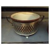 Pottery Lot With Frankoma Bowl, Custard Cups, Bowls, Plates, And Soup Mugs