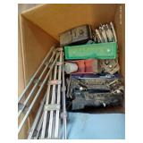 Lionel Train Tracks, Controller, Engine, And Cars