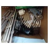 Lionel Train Tracks, Controller, Engine, And Cars