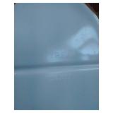 Vintage Lot - Pyrex Divided Dishes With Glass Lids, Fire King Dish, And Crock With Lid