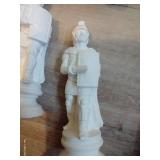 Plaster Chess Pieces
