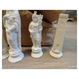 Plaster Chess Pieces
