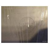 Large Tote Of Glass Casserole/Serving Dishes With Metal And Wicker Servers, Etc.