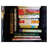 Large Tote Of Books - Food, Crafting, Etc.