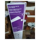 (2) New 4-Ft Lamp Shop Light In Box