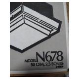 Nautilus Ventilation Fan & Light - New In Box