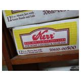 Brand New Mason Jars - (3) Boxes 8 Oz. Jars, And (1) Box 4 Oz. Jars