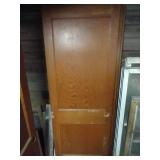 (2) Wooden Full Length Doors
