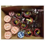 (4) Boxes Of Clean, Empty, Assorted Jars