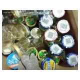 (4) Boxes Of Clean, Empty, Assorted Jars