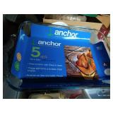 Misc. Kitchen Lot, Food Storage, And Glass Dishes