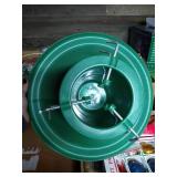 Large Lot, Mostly Vintage, Christmas Ornaments & Ribbons & New Tree Stand