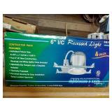 4-Pack 6" I/C Recessed Light - New In Box