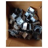 Box Of Metal Electrical Outlet Boxes