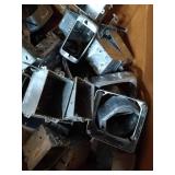 Box Of Metal Electrical Outlet Boxes