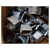 Box Of Metal Electrical Outlet Boxes