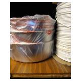 Entire Top Shelf Including Vise, Blades, And Sandpaper