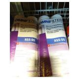 Entire Two Middle Shelves With Painting Supplies, Filters, And Biscuit Set