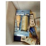 Box Of Tools, Rotary Rasps, Plug Cutters, Wood Working Bits