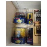 Box Of Tools, Rotary Rasps, Plug Cutters, Wood Working Bits