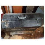 Large Vintage Tool Box Full Of Tools Of All Sizes