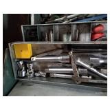 Large Vintage Tool Box Full Of Tools Of All Sizes