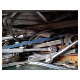 Large Vintage Tool Box Full Of Tools Of All Sizes