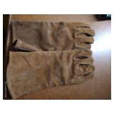 Leather Extra Long Work Gloves