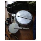 Military Lot - Metal Mess Kit, Belts, And Compass