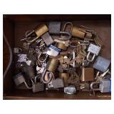 Large Lot Of Mis-matched Keys And Locks