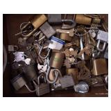 Large Lot Of Mis-matched Keys And Locks