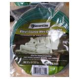 (4) 50-Ft. Vinyl Coated Clothesline - Brand New