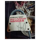 Tote Of Rope, Heavy Duty Clothes Pins, Multi-Purpose Hanger, And Grommet Installation Kit