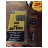 (12) Boxes Various Sized Staples