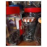 Jars Of Misc. Hardware, Nails, Screws, Etc.
