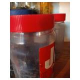 Jars Of Misc. Hardware, Nails, Screws, Etc.