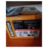 Open Box Of Wire Collated Framing Nails