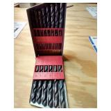 Drildex 1/16 To 1/2 By 1/64 Drill Bits - All Bits Present