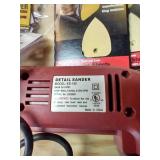 Detail Sander With Extra Sandpaper Heads