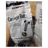 Lot Of Chain Link Kits, Brackets, And Bolts