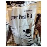 Lot Of Chain Link Kits, Brackets, And Bolts