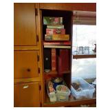 (3) Shelves Of Puzzles, Games, Cards, And Poker Chips
