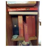 (3) Shelves Of Puzzles, Games, Cards, And Poker Chips