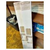 (2) Mini Blinds (Ivory Color) - New In Box