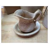 Crock/Pottery Lot Including Made-In-USA Crock With Lid